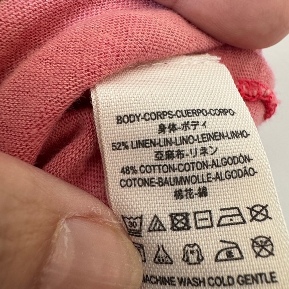 FREE PEOPLE “Love Letter Tube” off shoulder, coral - Picture 6 of 9